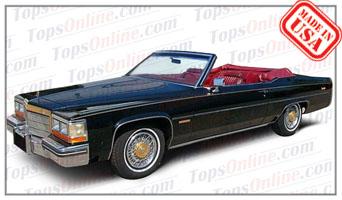 cadillac convertible tops accessories topsonline cadillac convertible tops