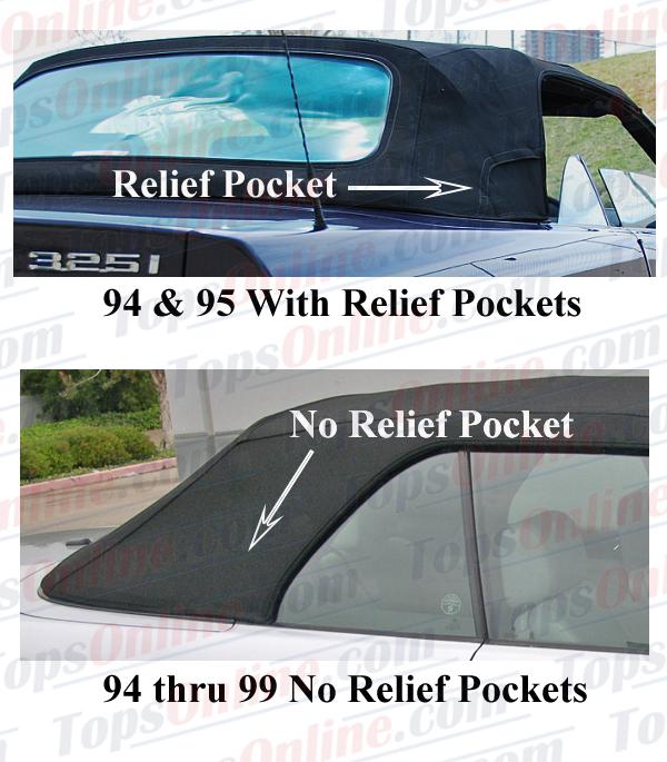 Convertible Top with Plastic Window | Topsonline.com